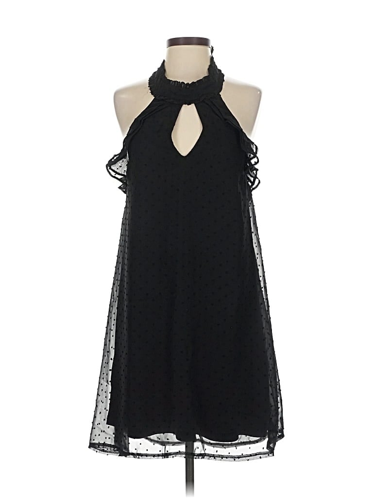 Pre-owned Mi Ami Cocktail Dress In Black