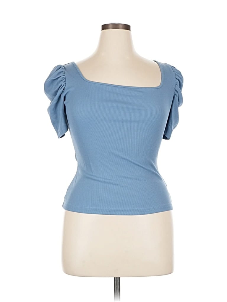 UNBRANDED Pre-owned Short Sleeve T-shirt In Blue