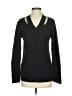 Hooked Up by IOT 100% Acrylic Black Pullover Sweater Size XS - photo 1