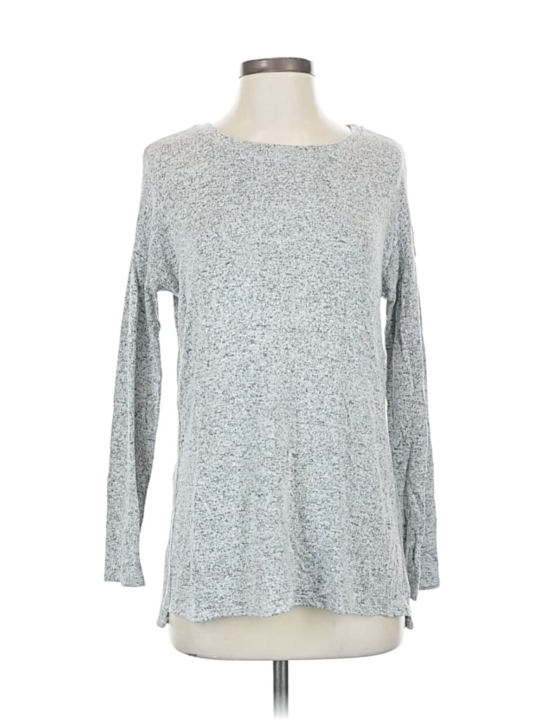 Pre-owned Market & Spruce Pullover Sweater In Gray