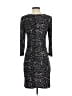 Max and Cleo Animal Print Black Cocktail Dress Size S - photo 2
