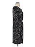 Max and Cleo Animal Print Black Cocktail Dress Size S - photo 4