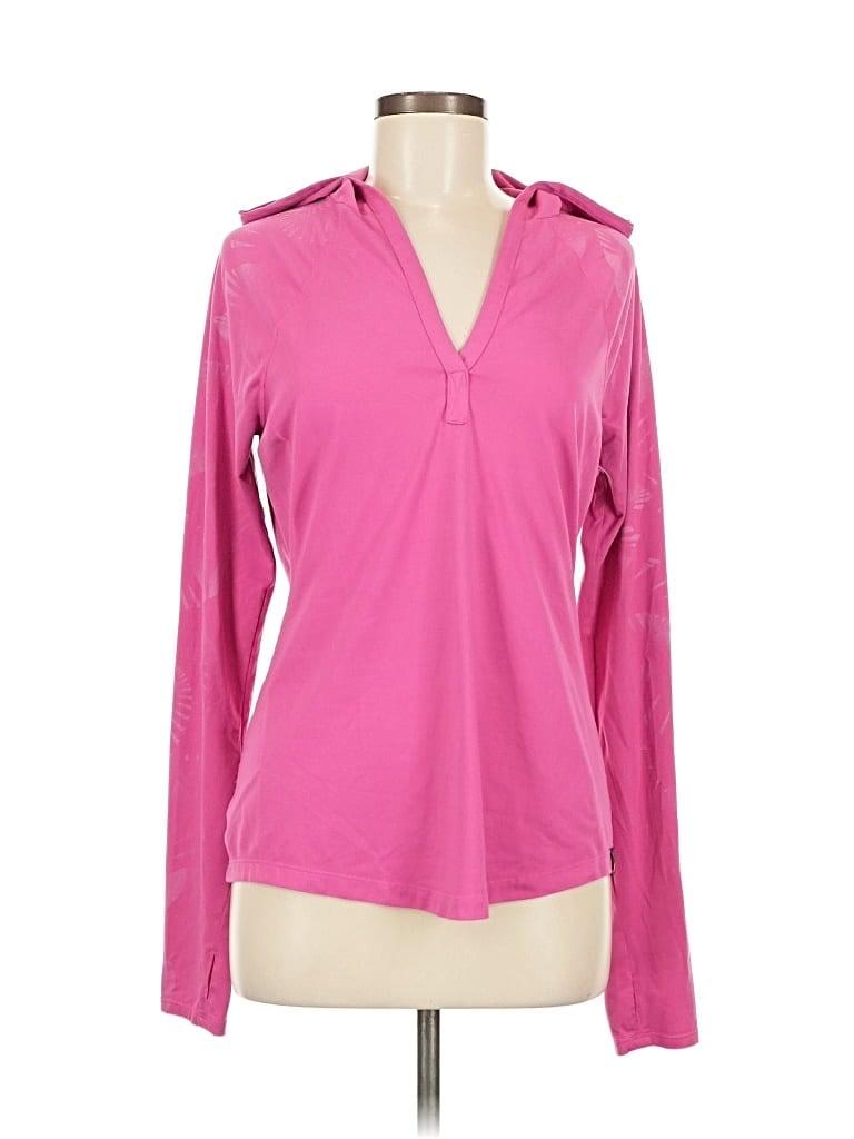 MOUNTAIN HARDWEAR Pre-owned Cardigan Sweater In Pink