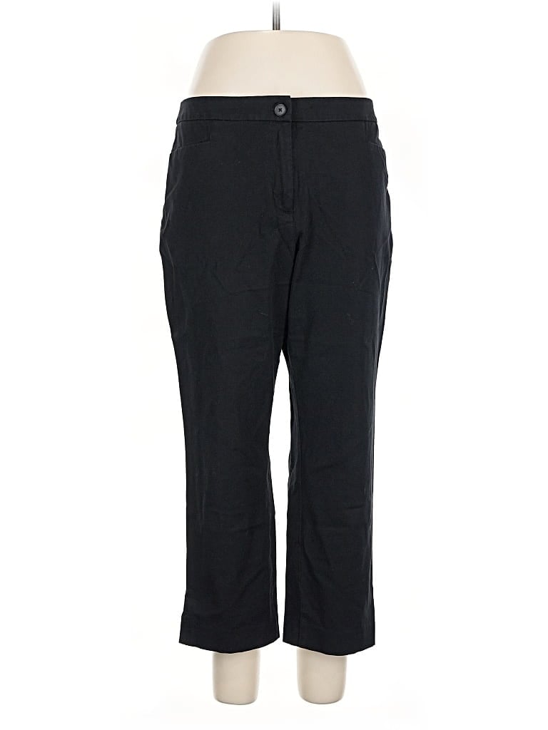 Pre-owned Talbots Outlet Casual Pants In Black