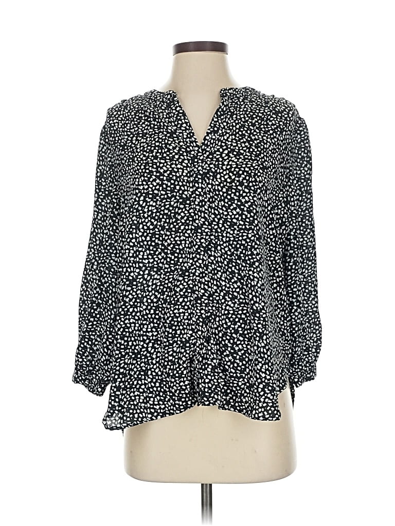 JACHS GIRLFRIEND Pre-owned 3/4 Sleeve Blouse In Black