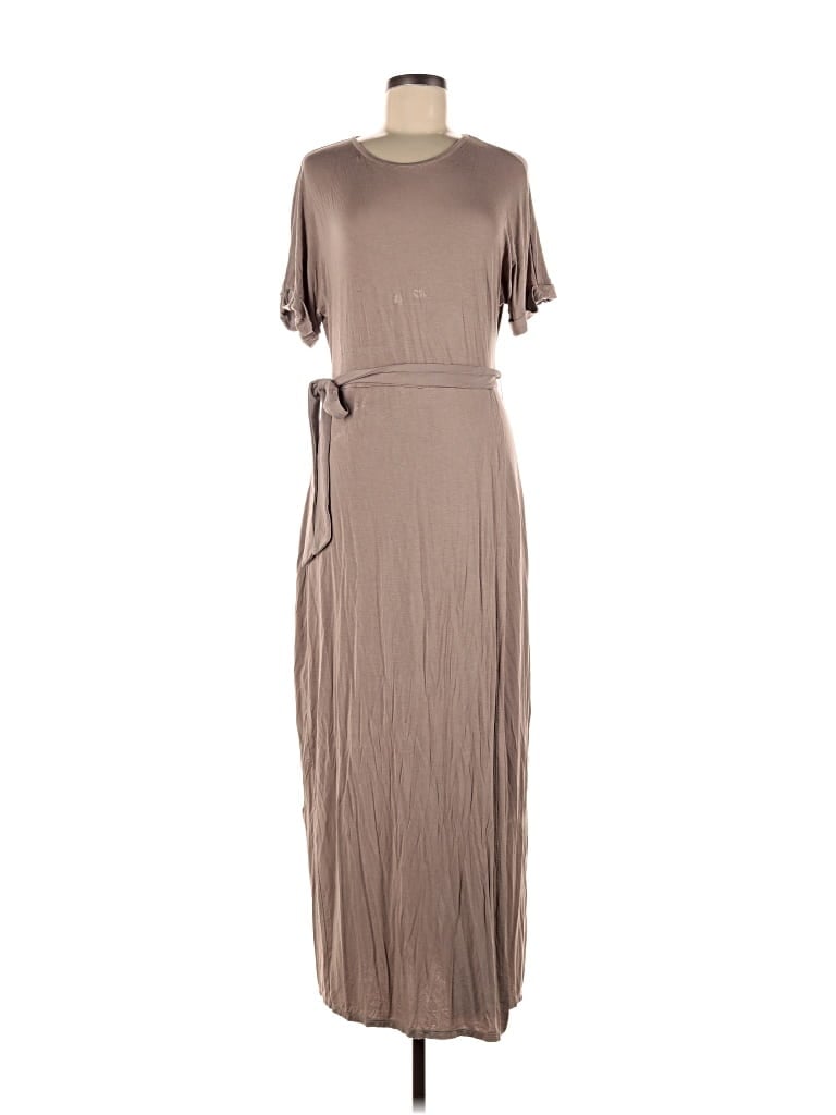 EXPRESS Pre-owned Casual Dress In Brown