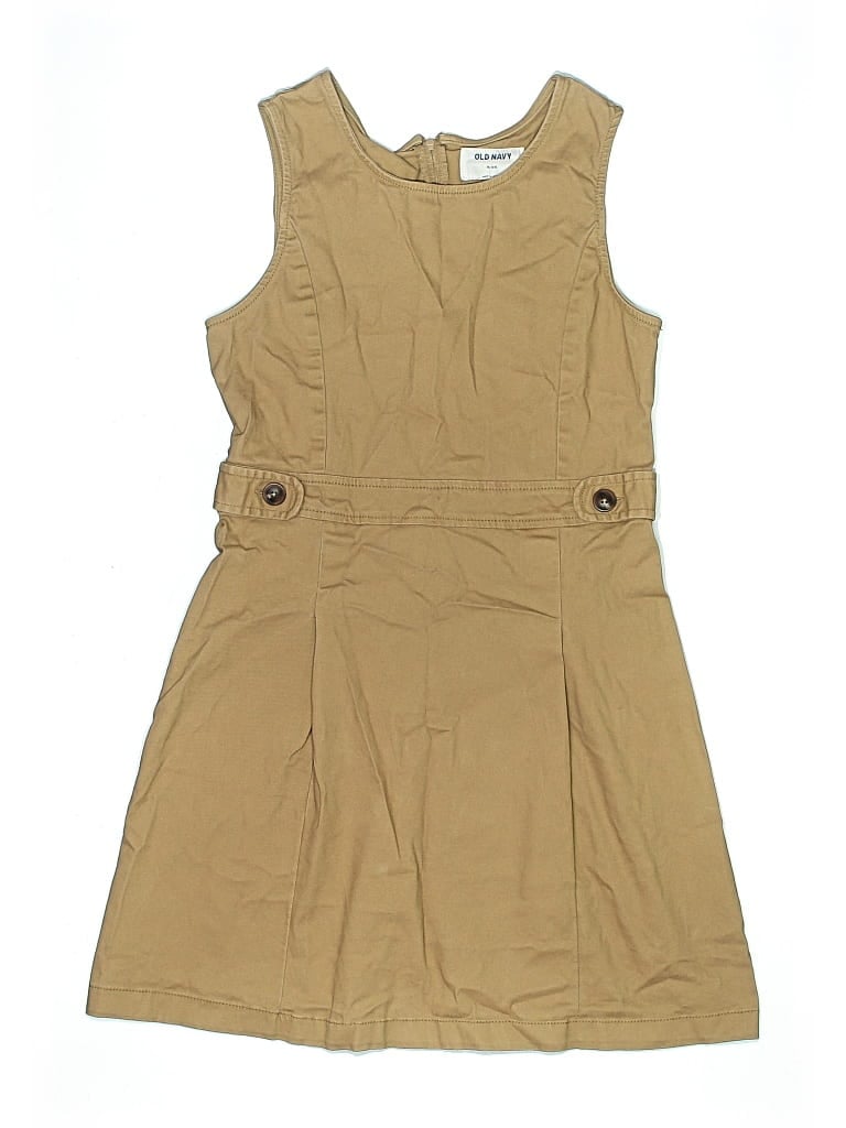 OLD NAVY Pre-owned Kids' Dress In Brown