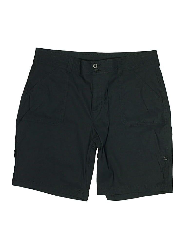 Pre-owned Eddie Bauer Cargo Shorts In Black