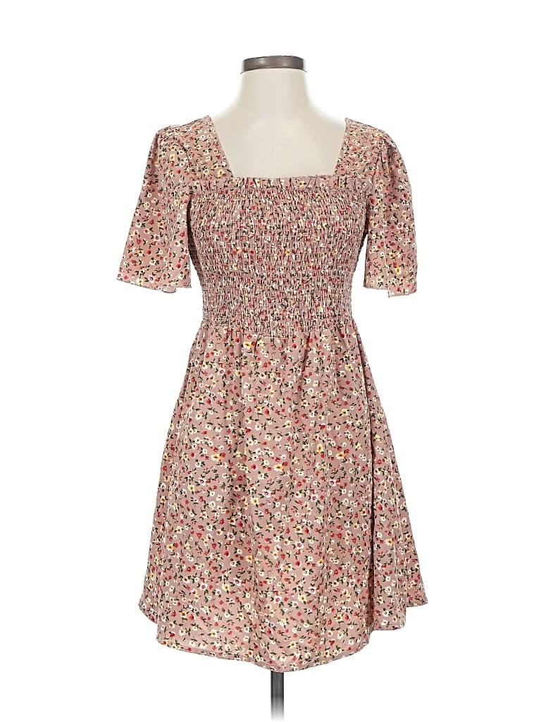 SHEIN Pre-owned Casual Dress In Brown