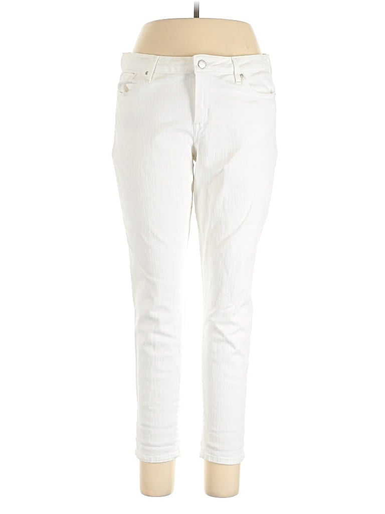 JESSICA SIMPSON Pre-owned Jeans In White