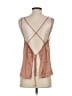 Sabo 100% Polyester Brown Tan Sleeveless Top Size XS - photo 2