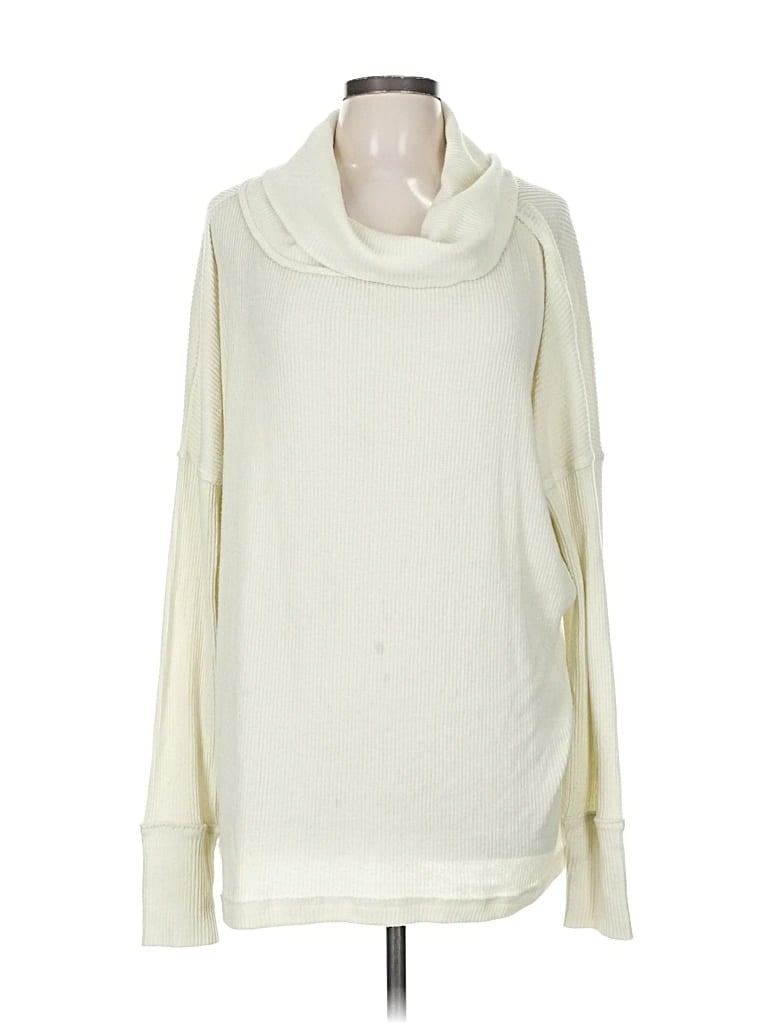 Pre-owned We The Free Pullover Sweater In White