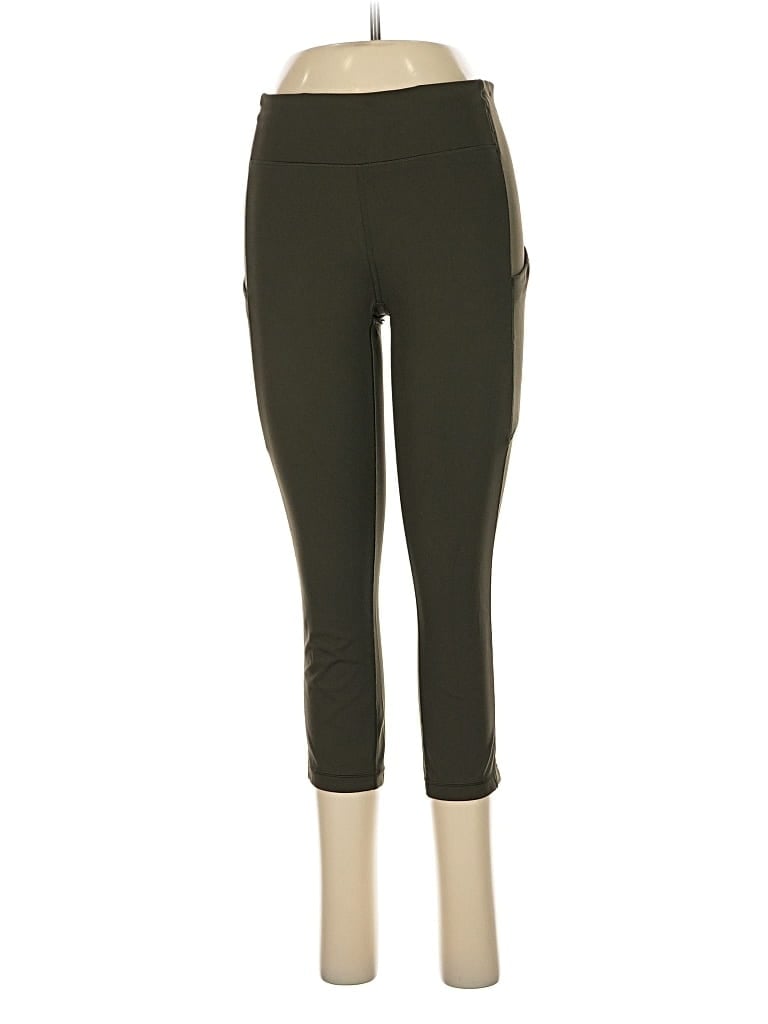 Pre-owned Lululemon Athletica Active Pants In Green