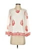 Tularosa 100% Polyester Ivory 3/4 Sleeve Blouse Size XS - photo 1