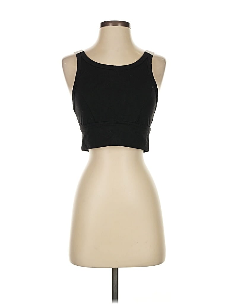 Pre-owned Aerie Tank Top Black Strapless Neckline Tops