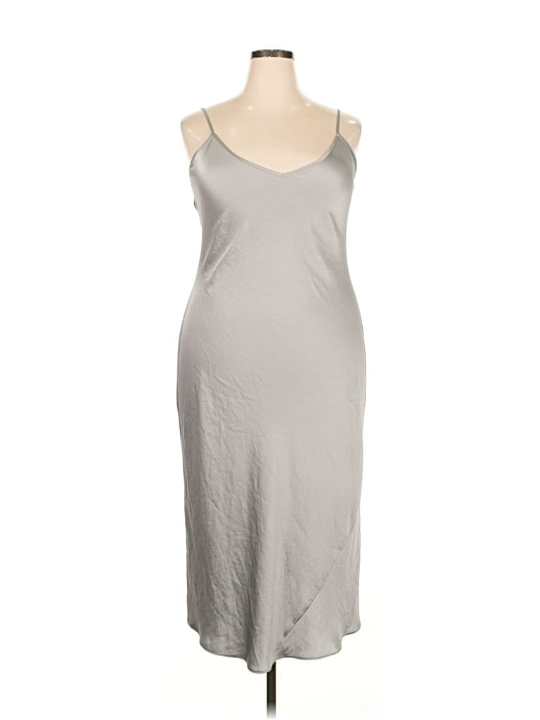 Pre-owned Wilfred Casual Dress In Gray