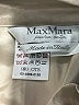 Max Mara 100% Silk Metallic Tan Long Sleeve Silk Top Size 0 - photo 6