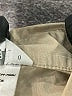 Max Mara 100% Silk Metallic Tan Long Sleeve Silk Top Size 0 - photo 7