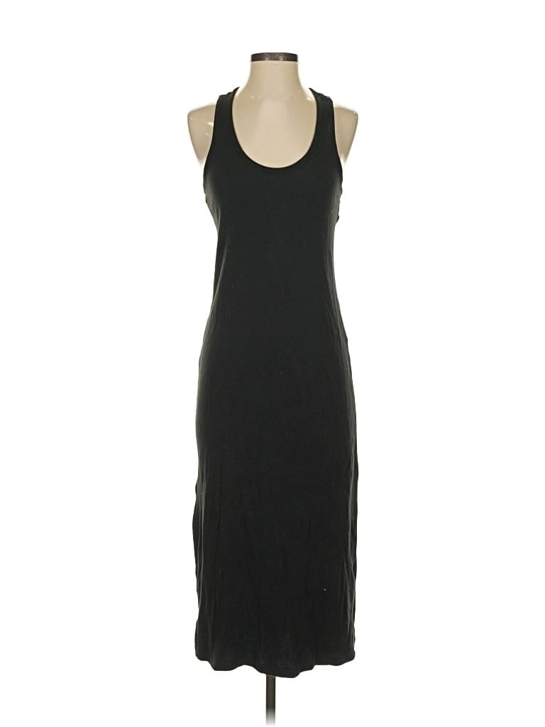 Pre-owned H&m Casual Dress In Black