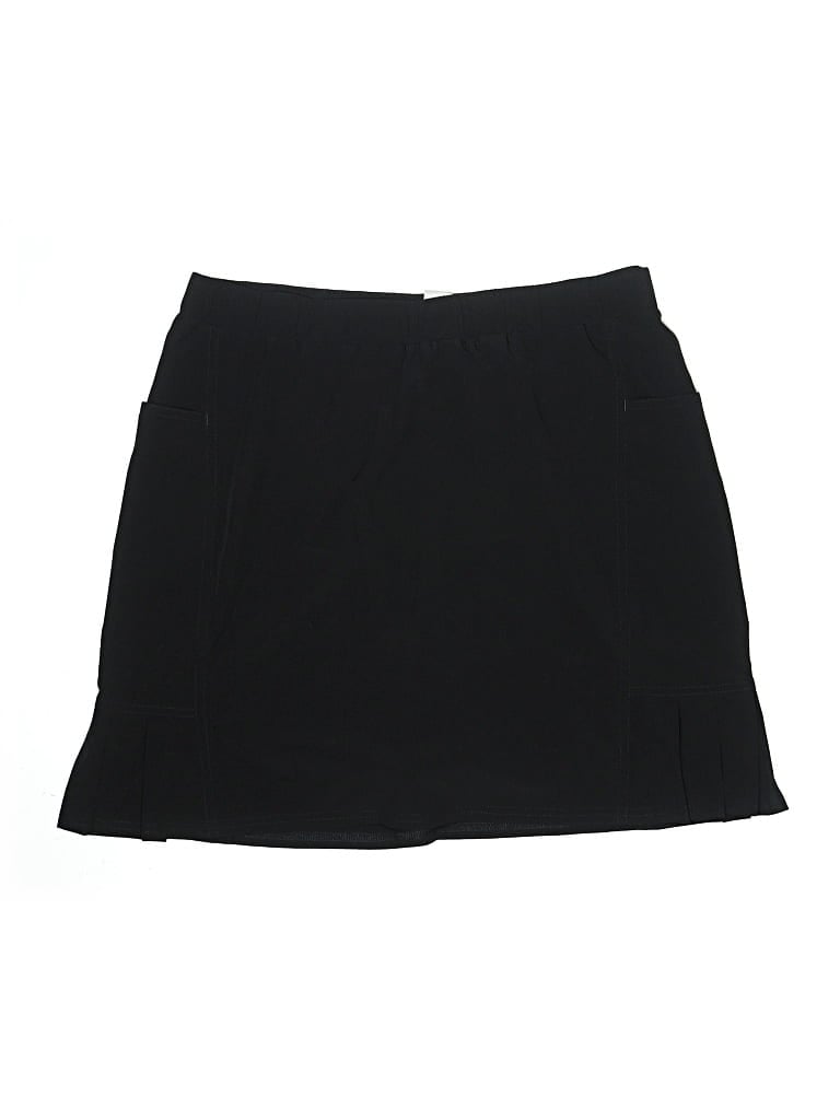 Pre-owned Zenergy By Chico's Casual Skirt In Black