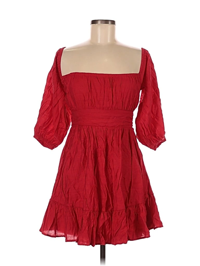 Pre-owned Hello Molly Cocktail Dress In Red