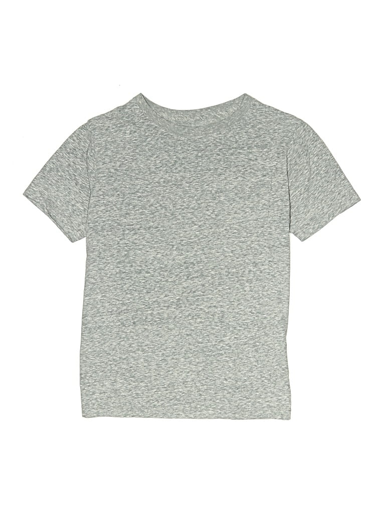 Pre-owned Crewcuts Kids' Short Sleeve T-shirt In Gray