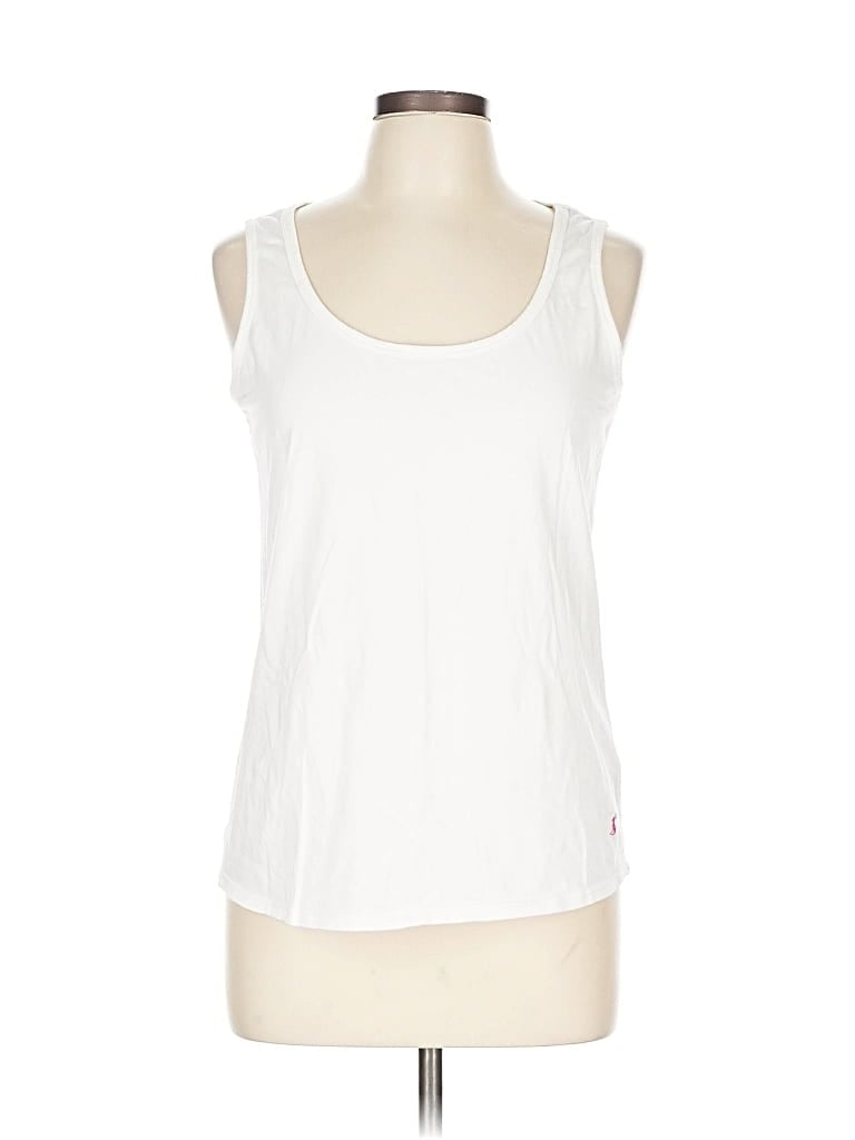 Click to view more detailed imagery on our partner's website Pre-owned Joules Sleeveless T-shirt In White