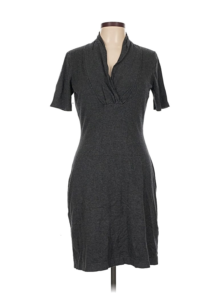 Pre-owned The Limited Casual Dress In Gray