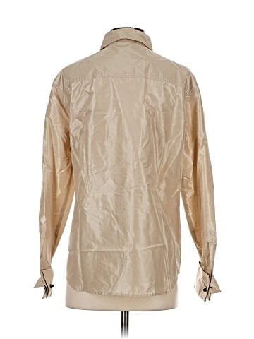 Max Mara Long Sleeve Silk Top (view 2)