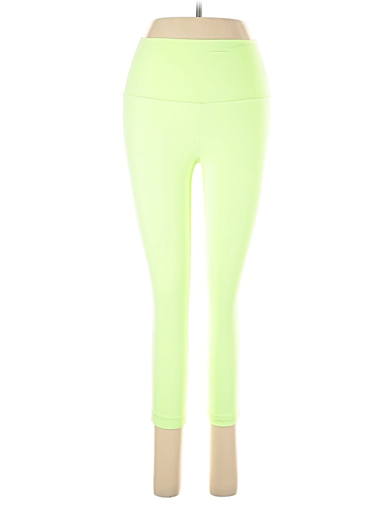 Pre-owned Lululemon Athletica Active Pants In Green