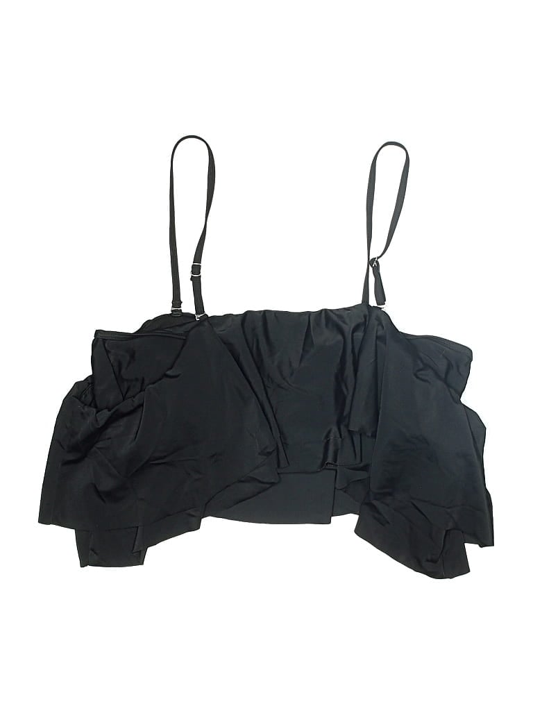 Pre-owned Unbranded Swimsuit Top Black Swimwear