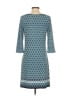 Max Studio Argyle Teal Casual Dress Size S - photo 2