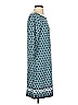 Max Studio Argyle Teal Casual Dress Size S - photo 4
