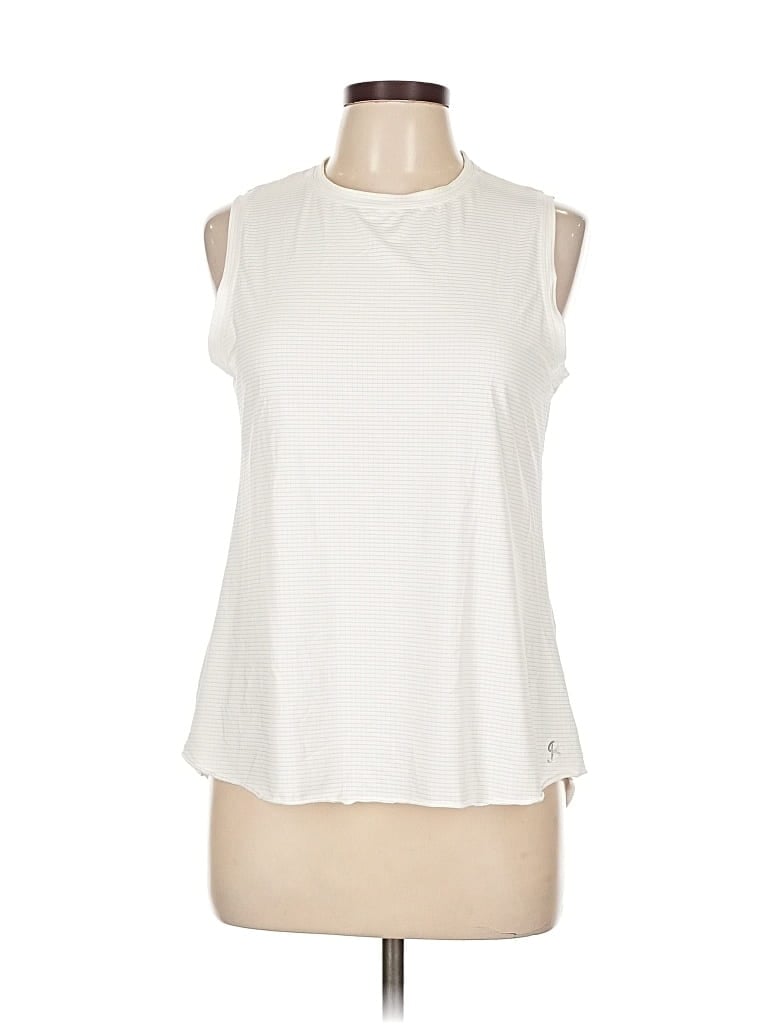 Pre-owned Sofibella Sleeveless T-shirt In White