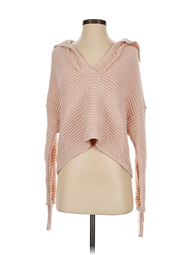 FREE PEOPLE Pre-owned Pullover Sweater In Pink