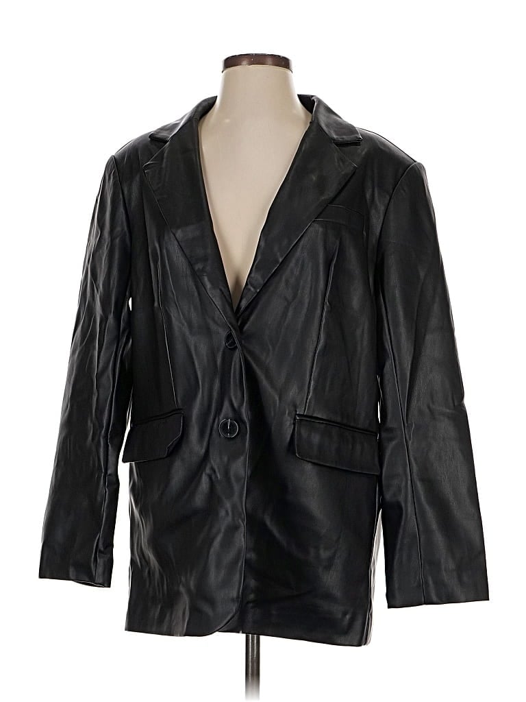 Pre-owned Na-kd Blazer Jacket In Black