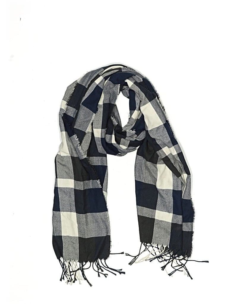 Pre-owned Assorted Brands Scarf In Blue