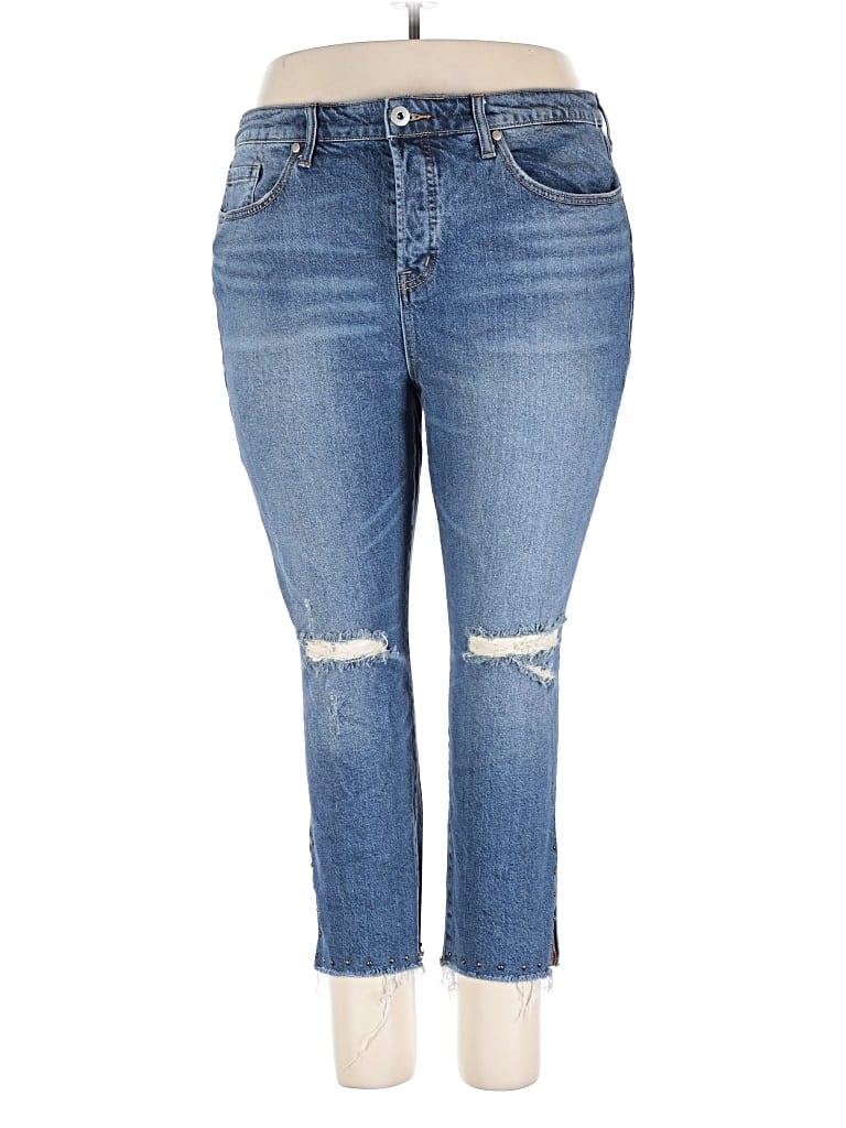 Pre-owned Torrid Jeans In Blue