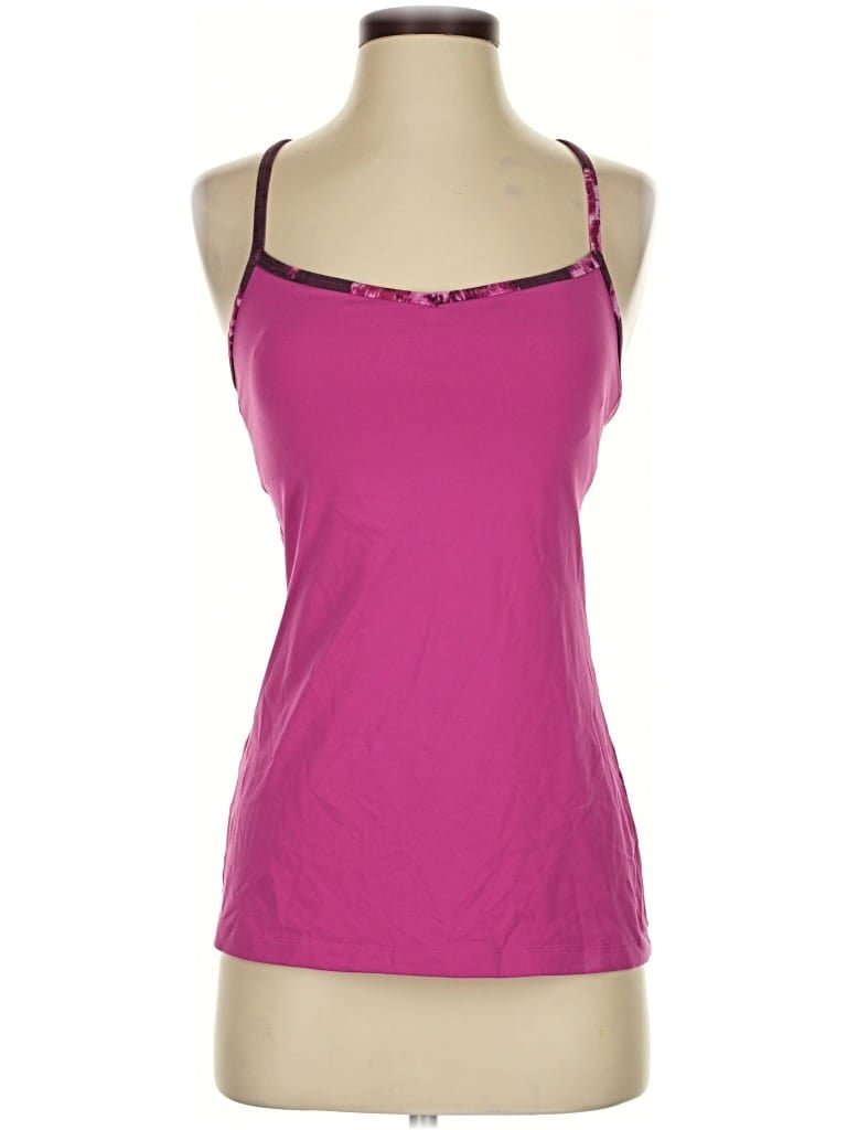 Pre-owned Lucy Tank Top Pink Halter Neckline Tops