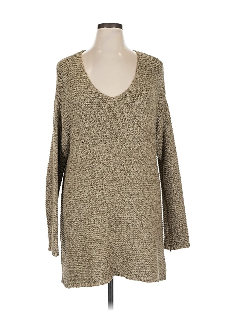 Pre-owned Purejill Pullover Sweater In Brown