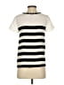 Madison Marcus 100% Silk Ivory Short Sleeve Top Size XS - photo 2