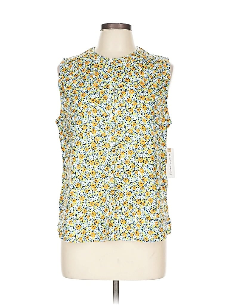 Land' N Sea Sleeveless Blouse In Multi