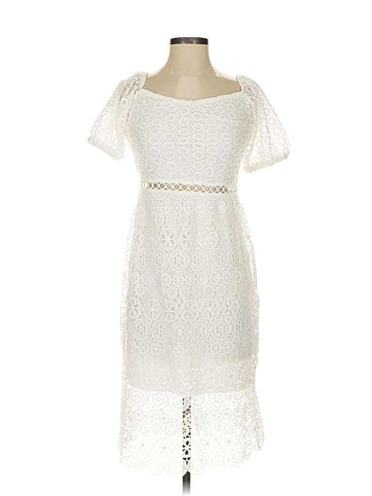 EXPRESS Pre-owned Cocktail Dress In White