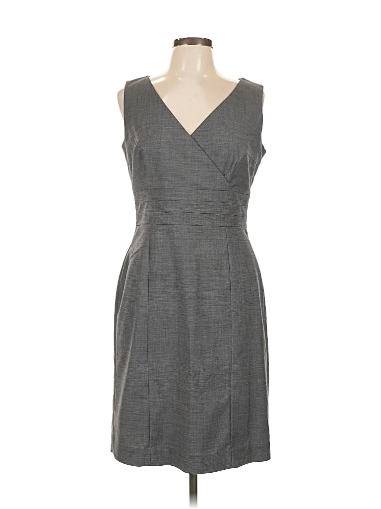 H&M Pre-owned Cocktail Dress In Gray