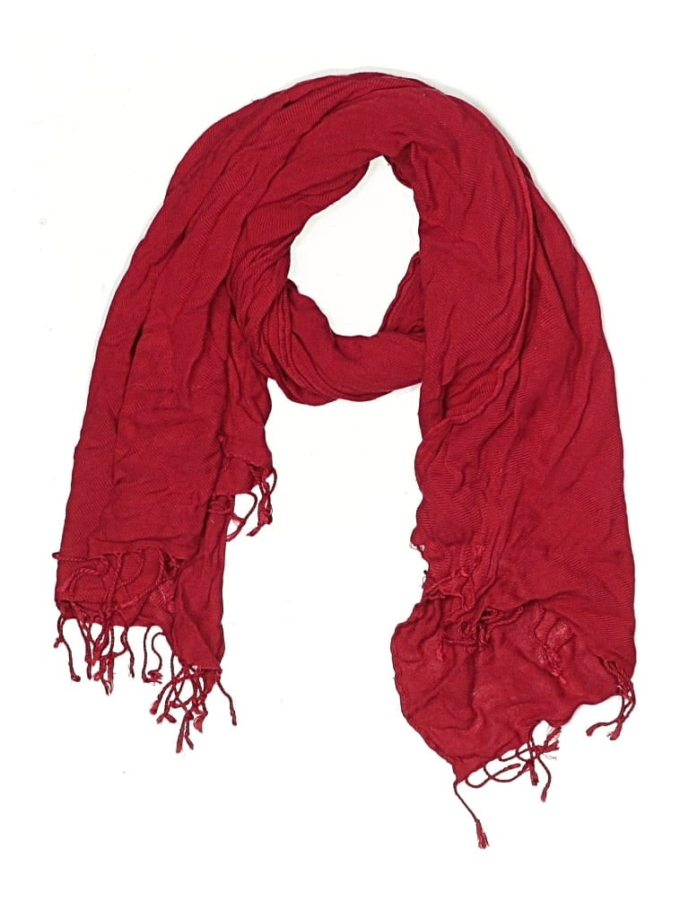Click to view more detailed imagery on our partner's website Pre-owned Unbranded Scarf In Red