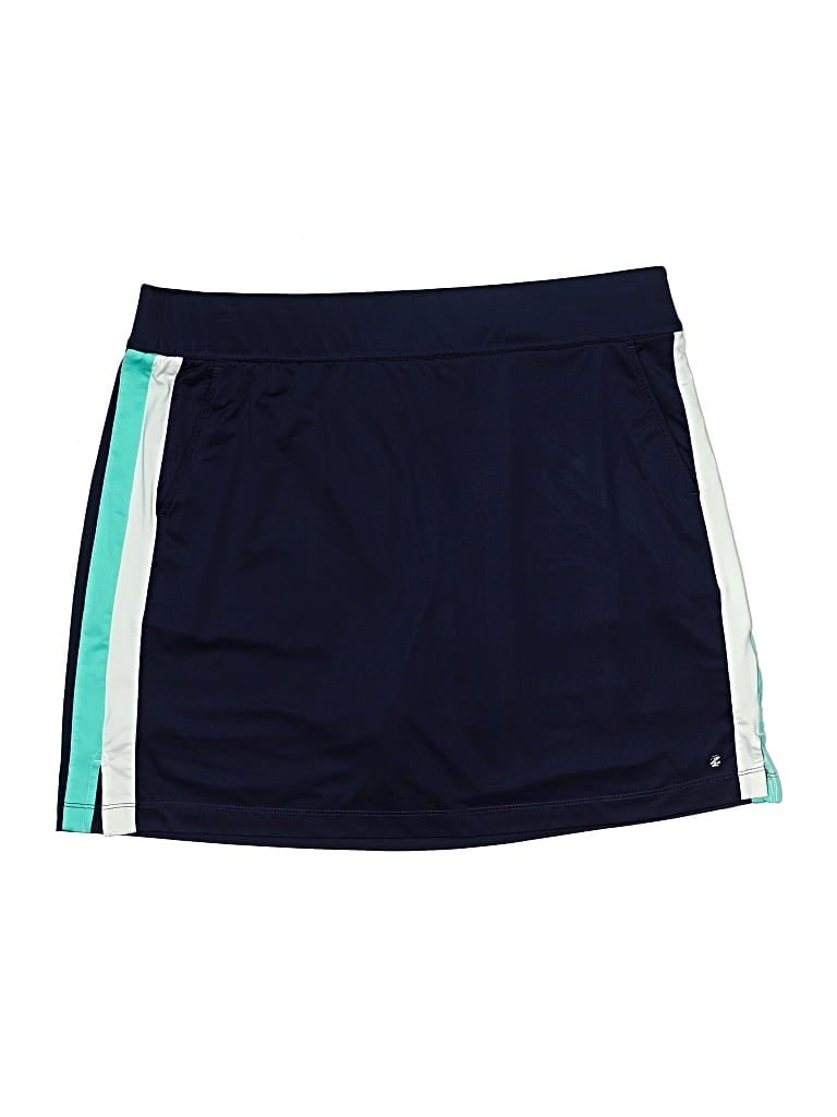 Pre-owned Izod Golf Casual Skirt In Blue
