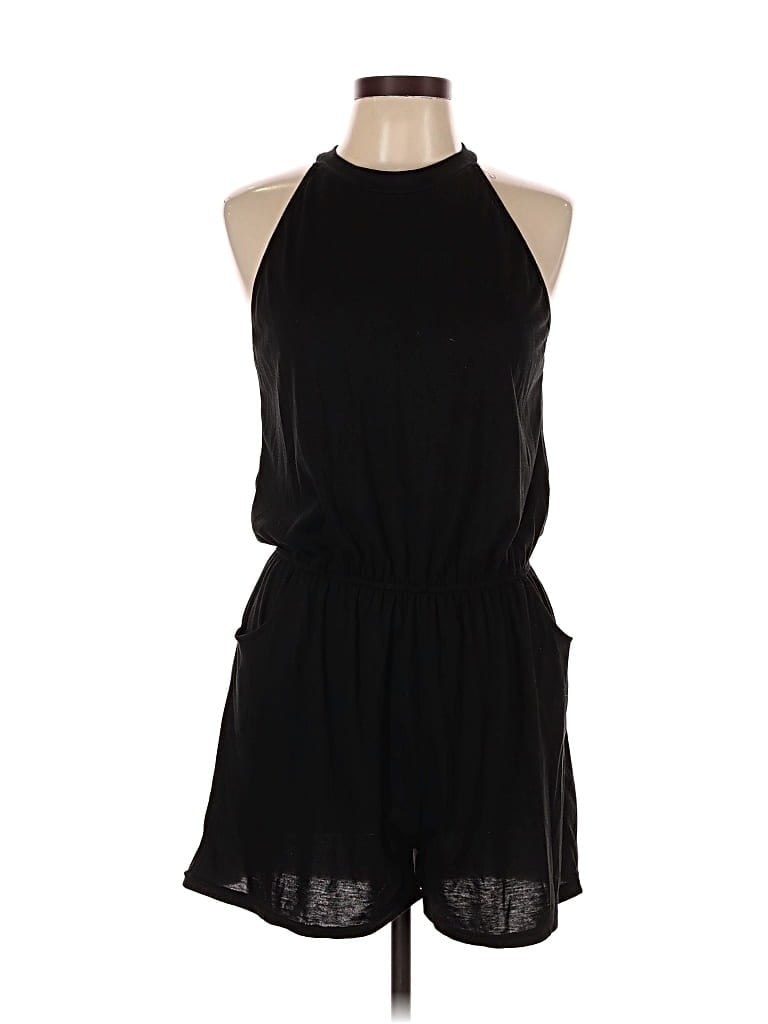 UNBRANDED Pre-owned Romper In Black