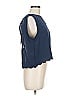 Unbranded Blue Sleeveless Blouse Size M (estimated) - photo 4