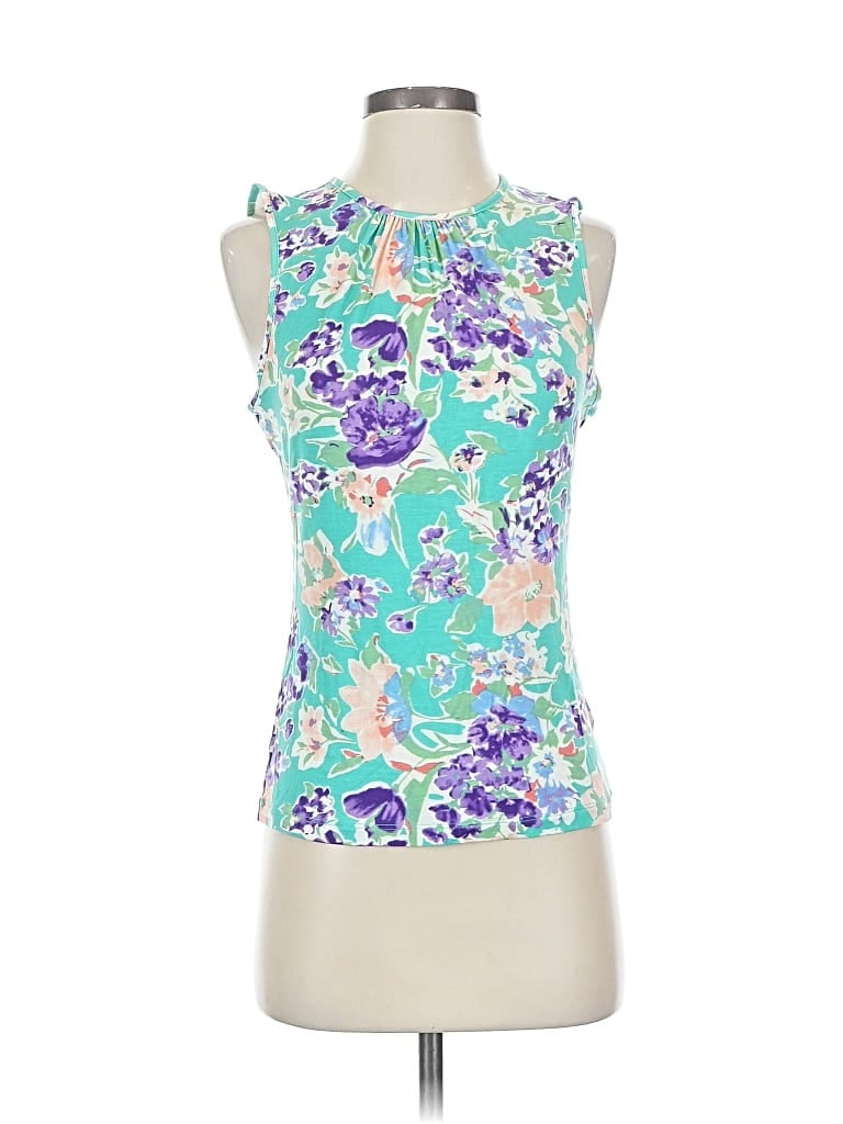 CHAPS Pre-owned Sleeveless T-shirt In Blue