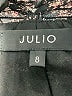Julio 100% Polyester Print Gray Casual Dress Size 8 - photo 7